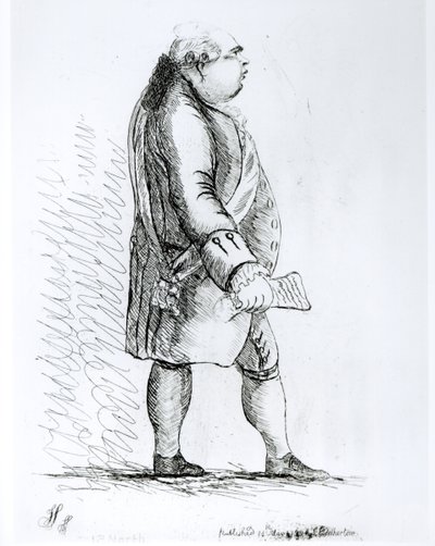 Lord North (1732-92) by English School